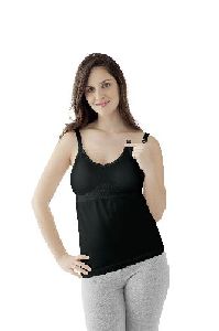 *Szoptatós trikó, fekete, méret S/ M / 010.0019